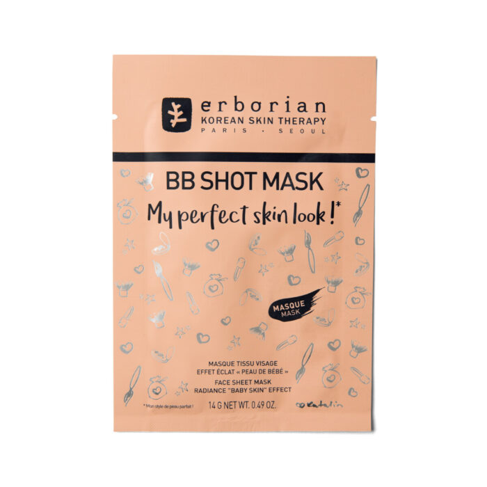 Маска тканинна зволожуюча Erborian BВ Shot Mask, 14 мл , фото 1