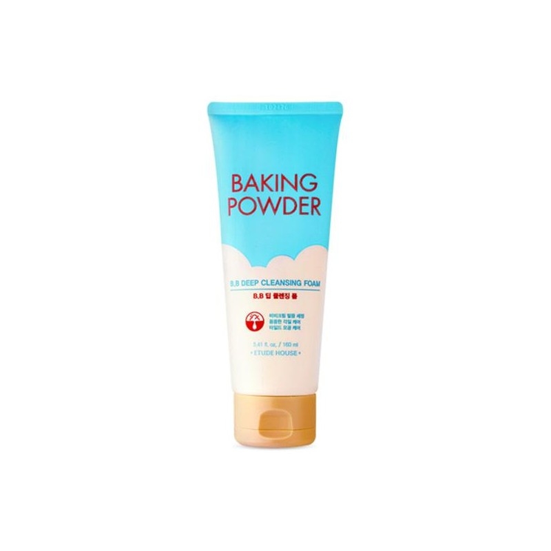 Пенка для глубокой очистки кожи лица и снятие макияжа Etude House Baking Powder BB Deep Cleansing Foam, 160 мл , фото 1