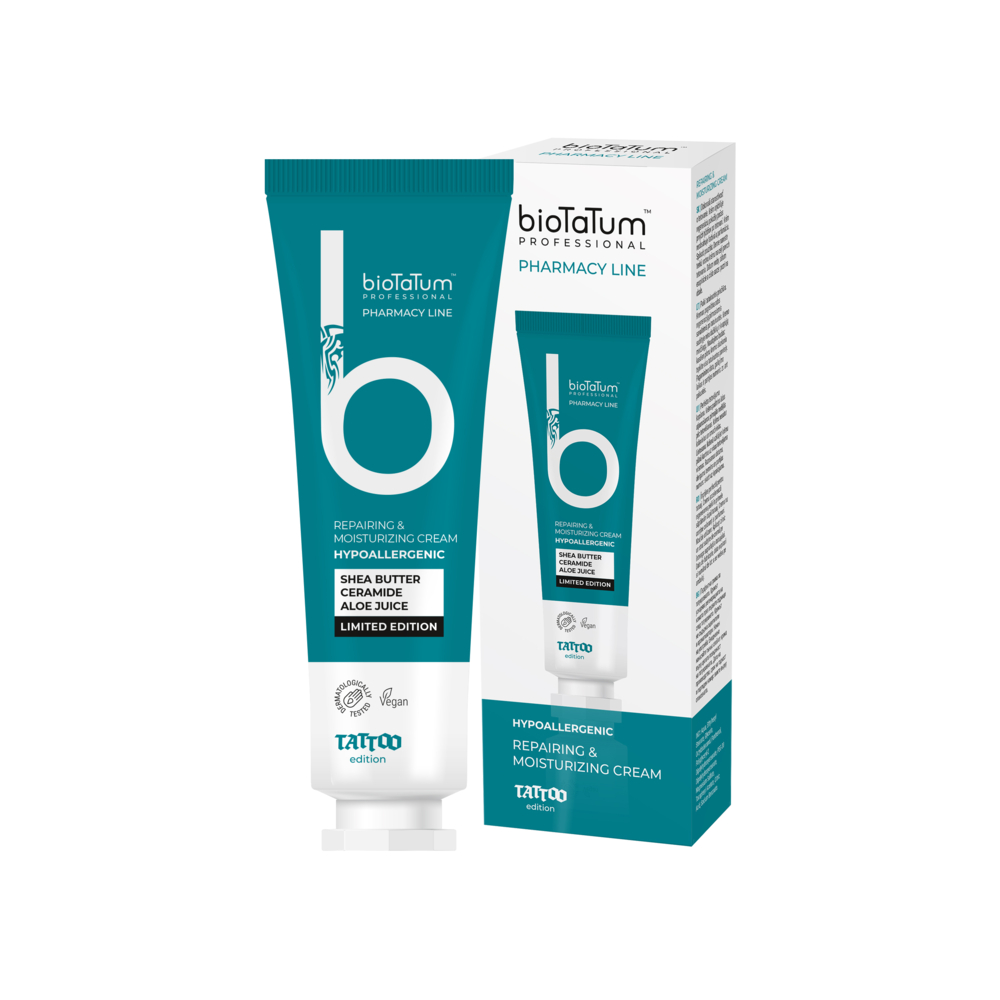 Крем відновлювальний зволожуючий BioTaTum Repairing & Moisturizing Cream, 20 мл , фото 1