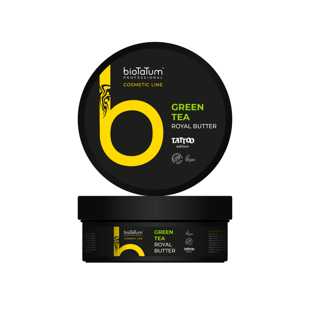 Батер для регенерации кожи BioTaTum Royal Butter Green Tea, 250 мл , фото 1