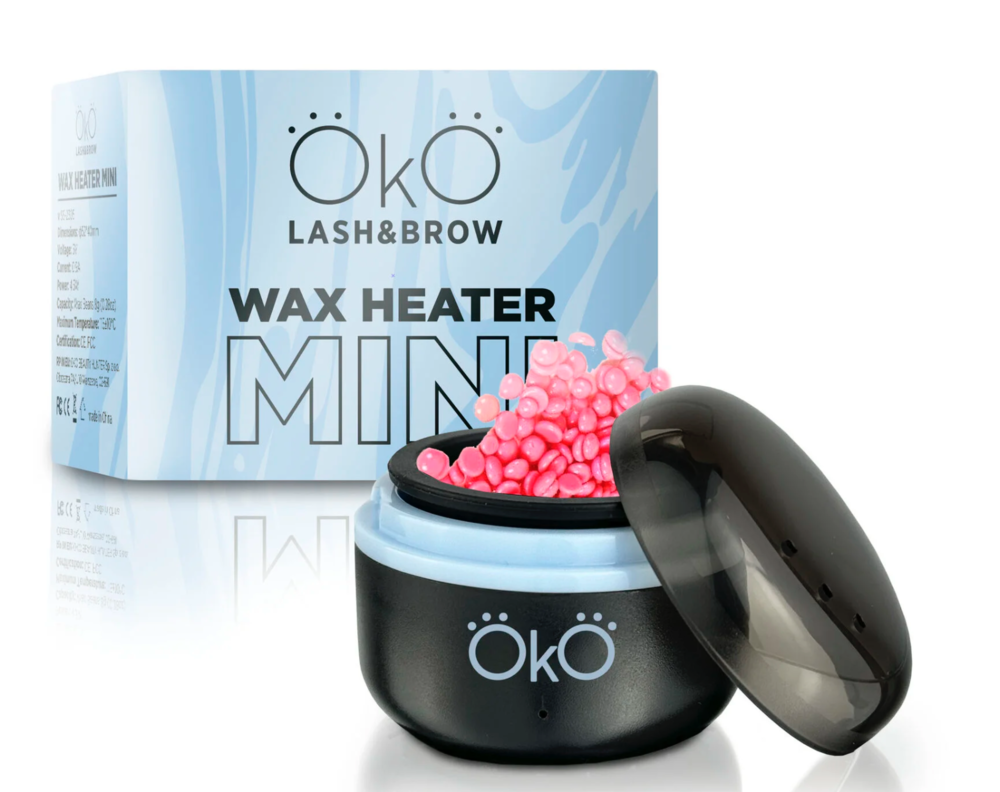 Воскоплав для банки OKO Mini Wax Heater, чорний , фото 1