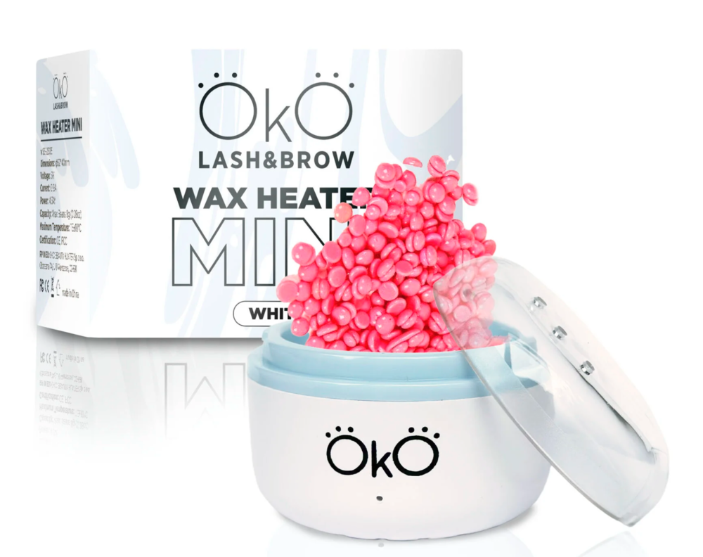 Воскоплав для банки OKO Mini Wax Heater, белый , фото 1