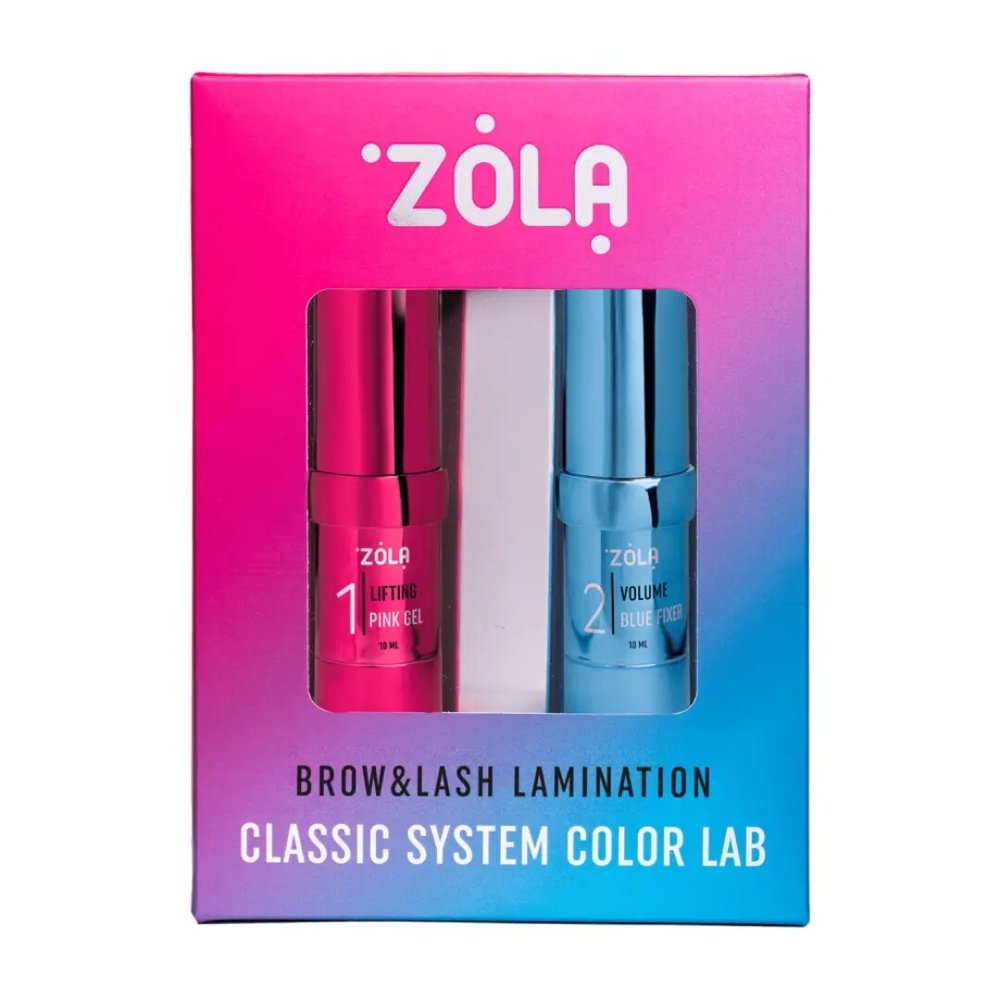 Набор составов для ламинирования Zola Brow&Lash Lamination Classic System Color Lab , фото 1