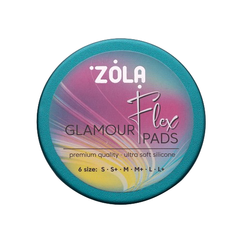 Набір бігуді силіконових Zola Glamour Flex (S, S+, M, M+, L, L+) , фото 1