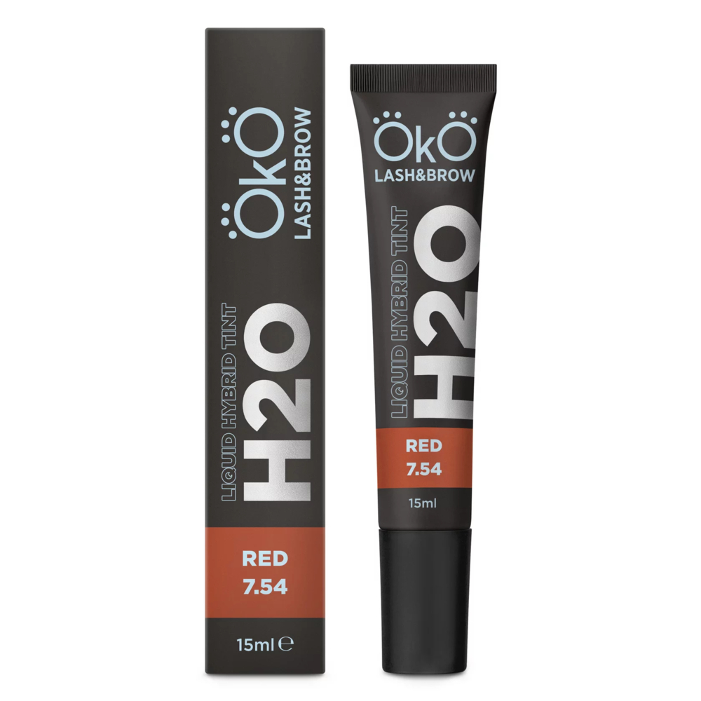 Краска для бровей и ресниц OKO Liquid Hybrid Tint H2O 7.54 Red, 15 мл , фото 1