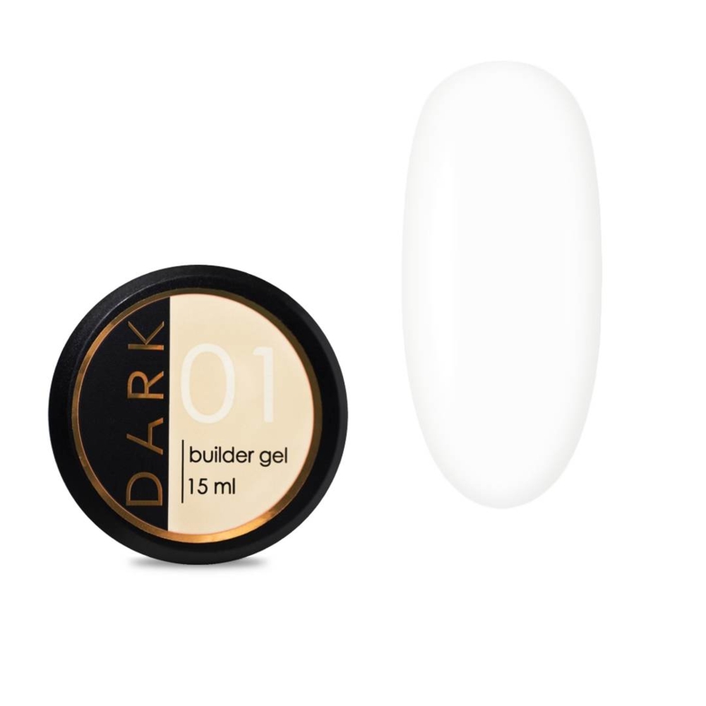 Гель моделюючий Dark Builder Gel №01, 15 мл , фото 1