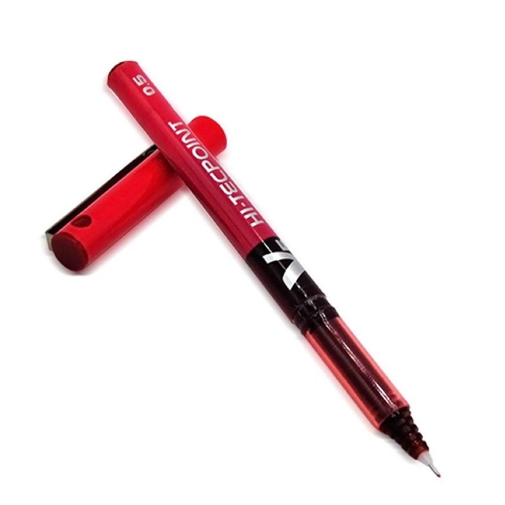 Ручка гелева для ескізу тату Pilot 0.5 мм, червона , фото 1