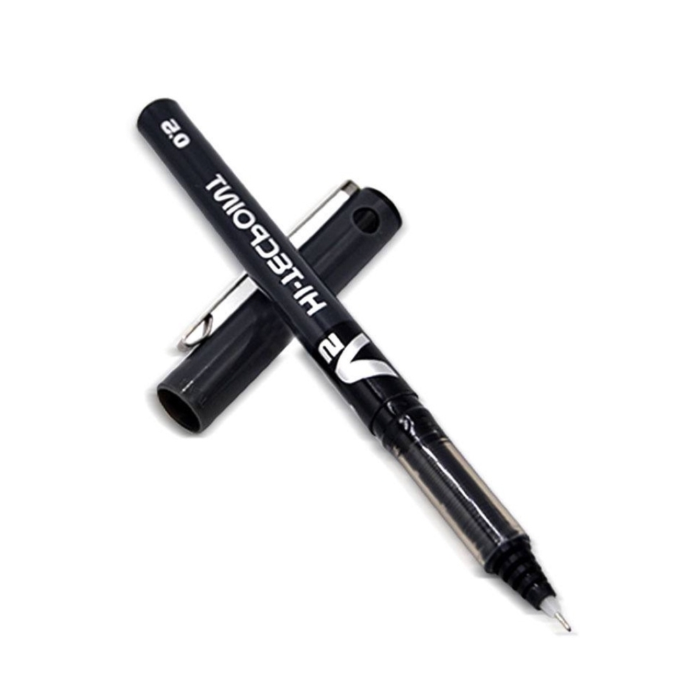 Ручка гелева для ескізу тату Pilot 0.5 мм, чорна , фото 1