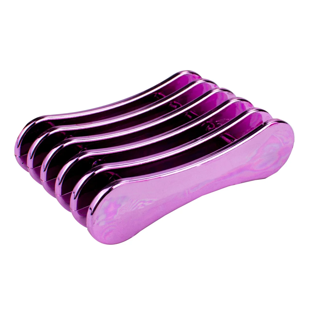 Підставка під пензлики пластикова, фіолетова , фото 1