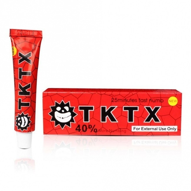 Крем-анестетик TKTX 40% 10г, червоний , фото 1