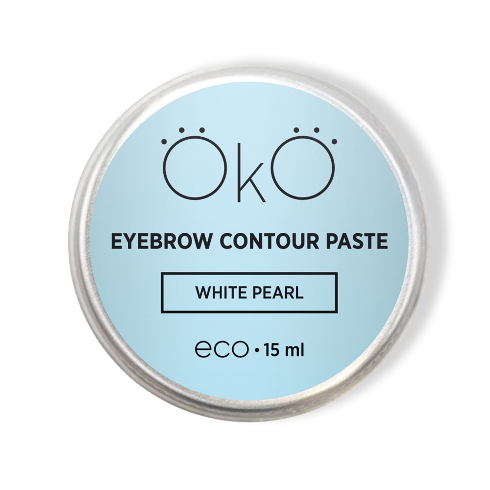 Паста для брів OKO Eyebrow Contour Paste White Pearl, 15 мл , фото 1