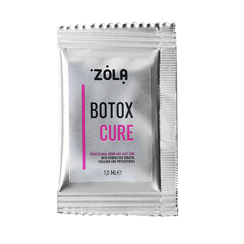 Филлер для бровей и ресниц Zola BTX Cure, саше 1,5 мл , фото 1