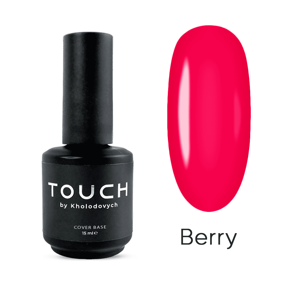 База камуфлирующая TOUCH Cover Berry, 15мл , фото 1