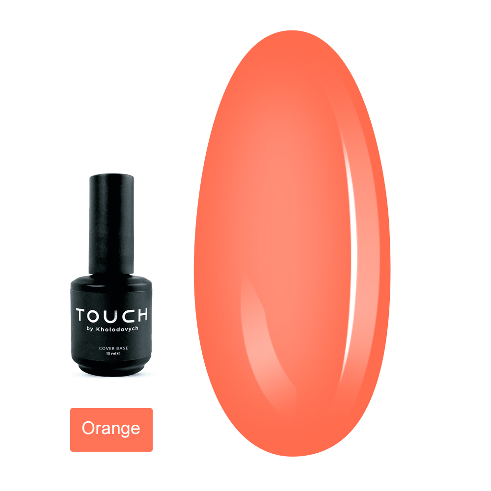 База камуфлирующая TOUCH Cover Orange, 15мл , фото 1