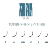 Вії Vilmy Viya Mix 20 ліній чорні B 0.07, 9-12 мм, фото 2