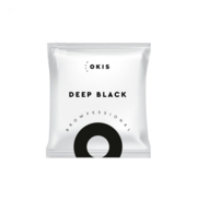 Краска для бровей Okis Brow Deep Black с экстрактом хны, без окислителя, 5 мл, фото 1