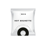 Краска для бровей Okis Brow Hot Brunette с экстрактом хны, без окислителя, 5 мл, фото 1