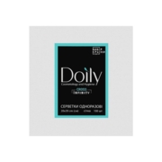 Салфетки в пачке Doily® Infinity 20х20 см из спанлейса 40 г/м2 (100 шт/пач). Текстура: сетка, фото 1