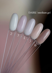 Гель моделюючий Dark Medium Gel №02 без пензлика, 15 мл, фото 2