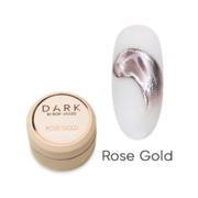 Гель-фарба Dark Rose Gold Metal Gel Paint 5 г металева, фото 1