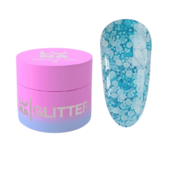 Блискітки для нігтів Luna Bubble Gel №3, 5  мл, фото 1