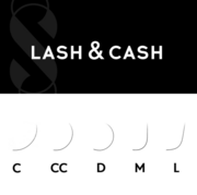 Вії Sculptor Lash&amp;Cash темний шоколад Mix  CC 0.07, 5-8 мм, фото 2