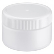 Баночка 100 мл, біла, фото 1