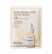 Маска для лица с гиалуроновой кислотой Bioaqua Hyaluronic Acid 2X Delicate Smooth, 30 г, фото 1