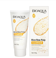 Пінка для вмивання з екстрактом рису Bioaqua Rice Raw Pulp Cleanser, 100 г, фото 1