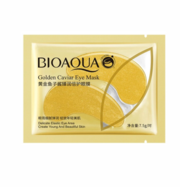 Патчи гидрогелевые для глаз с золотом и икрой Bioaqua Golden Caviar Eye Mask, 7.5 г, фото 1