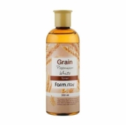 Тонер для лица с экстрактом побегов пшеницы FarmStay Grain Premium White Toner, 350 мл, фото 1