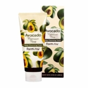 Пінка для вмивання пом&#039;якшуюча авокадо з екстрактом Farmstay Avocado Premium Pore Deep Cleansing Foam, 180 мл, фото 1