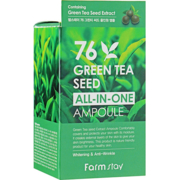 Сироватка багатофункціональна з екстрактом зеленого чаю FarmStay 76 Green Tea Seed All-In-One Ampoule, 250 мл, фото 2