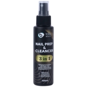 Знежирювач для нігтів Total Beauty 3в1 Nail Prep &amp; Cleanser, 100 мл, фото 1