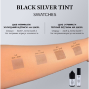 Система окрашивания ресниц с инкапсулированным серебром Elan Black Sillver Tint №1, 30 мл, фото 2