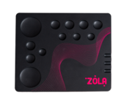 Килимок силіконовий Zola Mixing Pad, чорний, фото 1