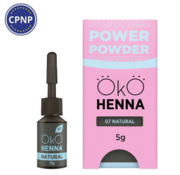 Хна для брів OKO Power Powder №07 5 г, natural brown, фото 1