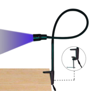 Лампа UV настільна для нарощування вій 5 W, чорна, фото 4