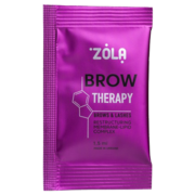 Комплекс реструктуризирующий мембранно-липидный для бровей и ресниц Zola Brow Therapy, 1,5мл*10 шт., фото 2