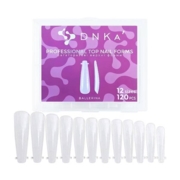 Форми для нарощування нігтів DNKa Reusable Upper Nail Forms Ballerina (120 шт/уп), фото 1