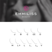 Вії Emmiliss чорні 21 лінія L 0.07 11 мм, фото 2