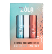 Набір складів для ламінування Zola Brow&amp;Lash Protein Reconstruction System Color Lab Emotion, 10 мл, фото 1