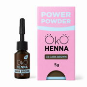 Хна для бровей OKO Power Powder №03 5 г, dark brown, фото 1