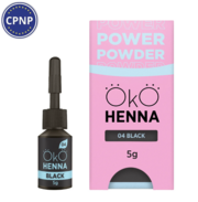 Хна для бровей OKO Power Powder №04 5 г, black , фото 1