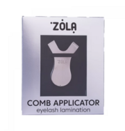 Аплікатор-гребінець металевий Zola Comb Applicator срібний  , фото 2
