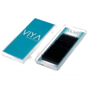 Вії Vilmy Viya Mix 20 ліній чорні C 0.10, 8-14 мм, фото 1