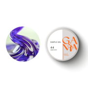 Гель моделюючий GA&amp;MA Simple Gel №44 Amethyst 15 мл, фото 1