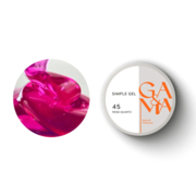 Гель моделюючий GA&amp;MA Simple Gel №45 Rose Quarthz 15 мл, фото 1