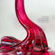 Гель моделюючий GA&amp;MA Simple Gel №46 Garnet 15 мл, фото 2