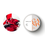 Гель моделюючий GA&amp;MA Simple Gel №47 Amber 30 мл, фото 1